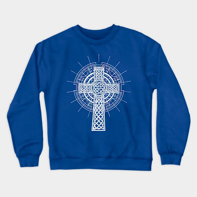 Celtic Cross Crewneck Sweatshirt by 2019FREEDOM